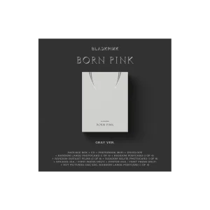 BORN PINK Exclusive Box Set - Gray Version BORN PINK Exclusive Box Set - Gray Version