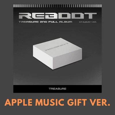TREASURE - REBOOT 2ND FULL ALBUM YG TAG ALBUM VER. APPLE MUSIC GIFT VER.